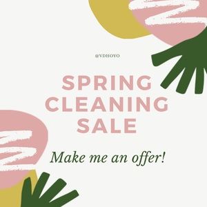 Spring cleaning! Make me an offer!